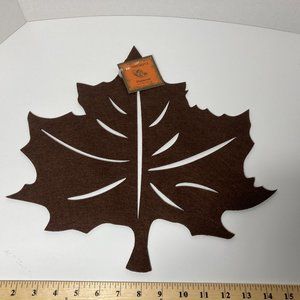 9 Brown Leaf Fall Placemats Place Mats